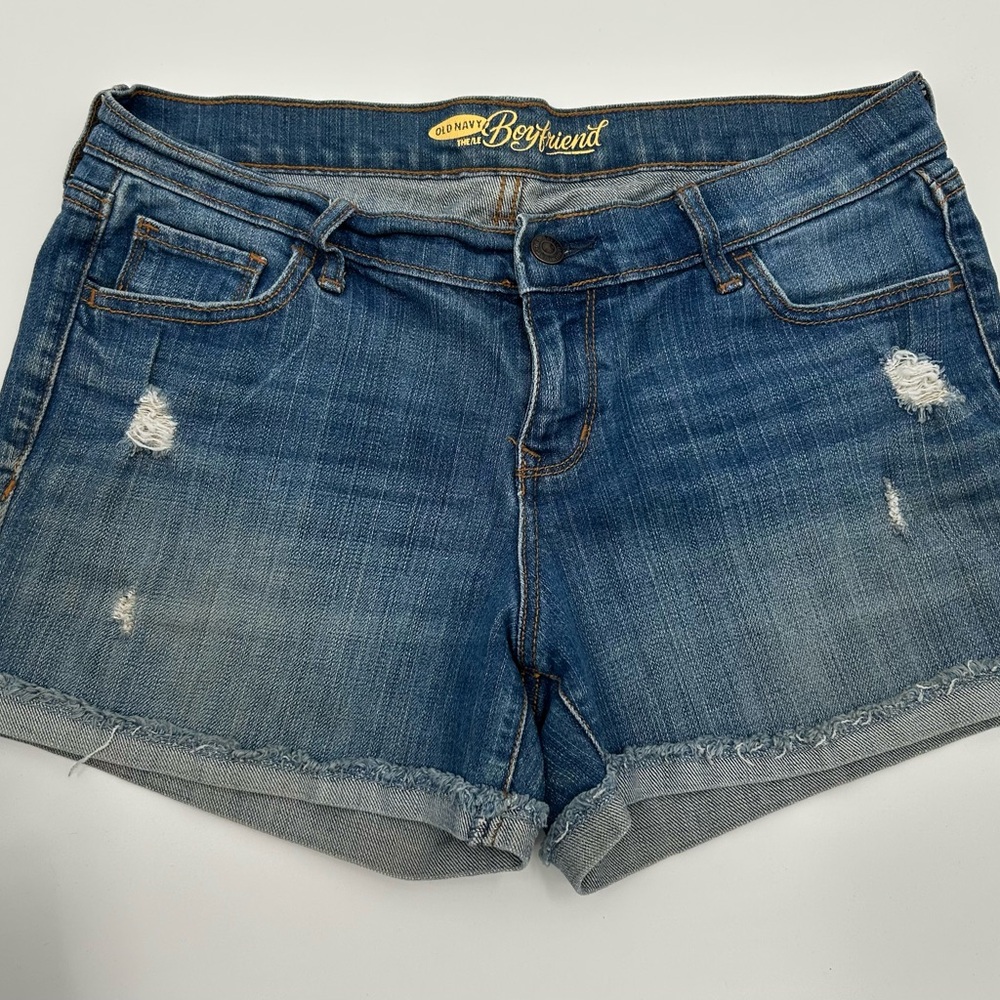Old Navy Boyfriend Denim Shorts Women’s Size 6